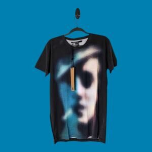 RARE KSUBI Unisex Gangster Barron Artsy Bring Back Life Small Black T-Shirt NEW